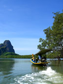 ท่าเรือท่าด่านศุลกากร ป่าชายเลน อุทยานแห่งชาติอ่าวพังงา อ.เมือง จ.พังงา